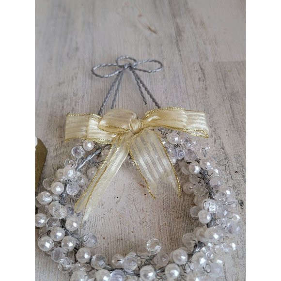 Angel Hanging mini wreath stocking holder variety xmas home decor set - Picture 4 of 5